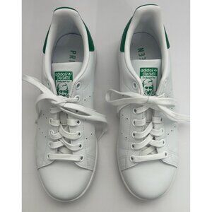 Adidas Stan Smith White & Green Classic Sneakers Size 7 1/2 Prime Green Women's